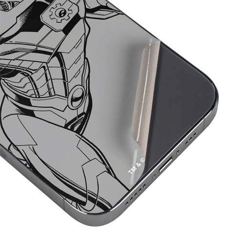 DC Comics Cyborg Comic Pop iPhone 13 Pro Max Skin